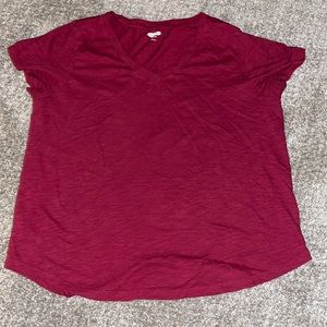 Old Navy Red Size Large “Everywear” Tee